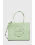 Tory Burch Чанта Ella Bio Small Tote- Mantis в зелено - Pepit.bg