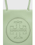 Tory Burch Чанта Ella Bio Small Tote- Mantis в зелено - Pepit.bg