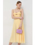 Tory Burch Чанта Ella Bio Mini Tote- Bright Amethyst в лилаво - Pepit.bg
