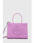 Tory Burch Чанта Ella Bio Small Tote- Bright Amethyst в лилаво - Pepit.bg