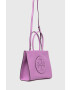 Tory Burch Чанта Ella Bio Small Tote- Bright Amethyst в лилаво - Pepit.bg