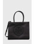 Tory Burch Чанта Ella Bio Small Tote- Black в черно - Pepit.bg