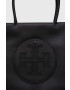 Tory Burch Чанта Ella Bio Small Tote- Black в черно - Pepit.bg