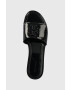 Tory Burch Чехли 147569-006 в черно Eleanor Jelly Slide - Pepit.bg