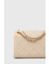 Tory Burch Кожена чанта в бежово - Pepit.bg