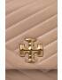 Tory Burch Кожена чанта в бежово - Pepit.bg