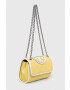Tory Burch Кожена чанта в жълто - Pepit.bg