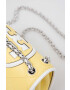 Tory Burch Кожена чанта в жълто - Pepit.bg