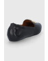 Tory Burch Кожени балеринки Eleanor Loafer дамски в черно - Pepit.bg