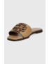 Tory Burch Кожени чехли Ines в кафяво - Pepit.bg