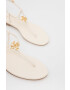Tory Burch Кожени сандали Capri в бежово - Pepit.bg