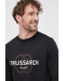 Trussardi Памучна блуза с дълги ръкави - Pepit.bg