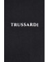 Trussardi Памучна тениска в черно с принт - Pepit.bg