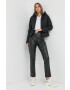 Trussardi Яке в черно с преходна изолация - Pepit.bg