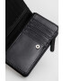 Twinset Кожен портфейл дамски в черно - Pepit.bg