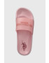 U.S. Polo Assn. Чехли AMAMI в розово с платформа AMAMI001D - Pepit.bg