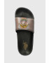 U.S. Polo Assn. Чехли IVY в черно IVY001D - Pepit.bg