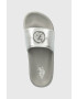 U.S. Polo Assn. Чехли IVY в сребристо IVY001D - Pepit.bg