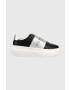 U.S. Polo Assn. Детски маратонки в черно - Pepit.bg