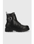 U.S. Polo Assn. Кубинки Bruna в черно с платформа - Pepit.bg