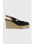 U.S. Polo Assn. Сандали Alyssa в черно със скосена платформа ALYSSA016D - Pepit.bg