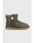 Ugg Апрески W Mini Bailey Button Ii в зелено - Pepit.bg