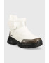 Ugg Апрески W Yose Puff в бяло 1120822.WHT - Pepit.bg