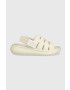 Ugg Чехли Sport Yeah в бежово с платформа - Pepit.bg