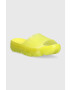 Ugg Чехли Jella Clear Slide в жълто с платформа 1136763 - Pepit.bg
