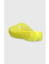 Ugg Чехли Jella Clear Slide в жълто с платформа 1136763 - Pepit.bg