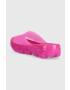 Ugg Чехли Jella Clear Slide в розово с платформа 1136763 - Pepit.bg