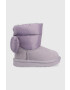 Ugg Детски апрески Bailey Bow Maxi в лилаво - Pepit.bg