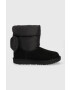 Ugg Детски апрески BAILEY BOW MAXI в черно - Pepit.bg