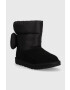 Ugg Детски апрески BAILEY BOW MAXI в черно - Pepit.bg