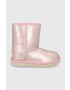 Ugg Детски апрески Classic II в златисто - Pepit.bg