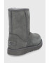 Ugg Детски кожени апрески в сиво - Pepit.bg