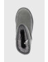 Ugg Детски кожени апрески в сиво - Pepit.bg
