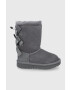 Ugg Детски велурени апрески в сиво - Pepit.bg