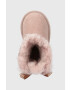 Ugg Детски велурени апрески Bailey Bow Ii в розово - Pepit.bg