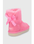 Ugg Детски велурени апрески Bailey Bow II Mini - Pepit.bg