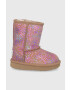 Ugg Детски велурени апрески Classic II Spots - Pepit.bg