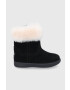 Ugg Детски велурени апрески в черно - Pepit.bg