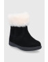 Ugg Детски велурени апрески в черно - Pepit.bg