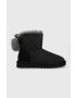 Ugg Детски велурени апрески W Mini Bailey Fuzzy Bow - Pepit.bg