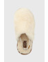 Ugg Детски вълнени пантофи Fluff Yeah Clog в бежово - Pepit.bg