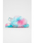 Ugg Детски вълнени пантофи Fluff Yeah Pride - Pepit.bg