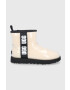 Ugg Гумени ботуши Classic Clear Mini дамски в прозрачен цвят - Pepit.bg