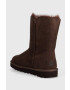 Ugg Кожени апрески W Bailey Zip Short в кафяво - Pepit.bg