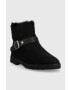Ugg Кожени боти W Romely Short Buckle - Pepit.bg