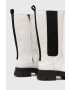 Ugg Кожени ботуши W Ashton High Chelsea в бяло с равна подметка - Pepit.bg